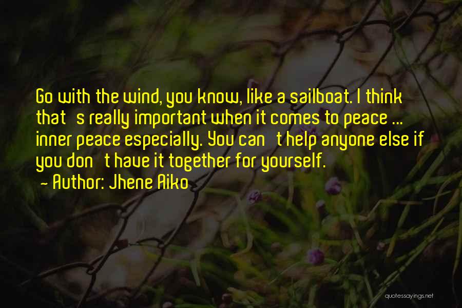 Can't Help Yourself Quotes By Jhene Aiko