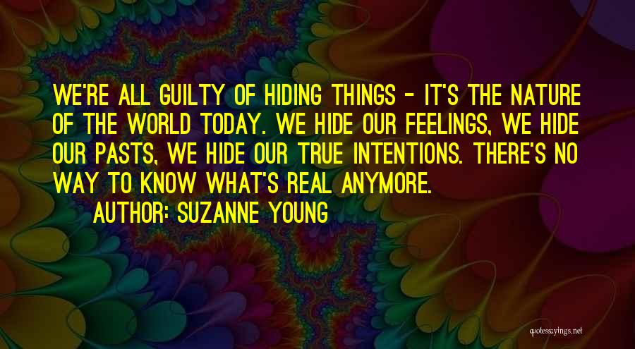 Can't Hide Feelings Quotes By Suzanne Young