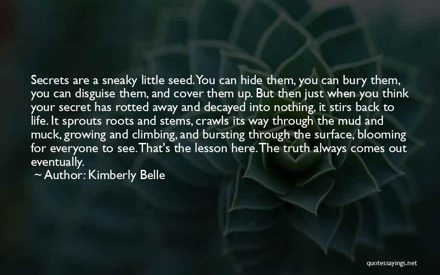 Can't Hide The Truth Quotes By Kimberly Belle