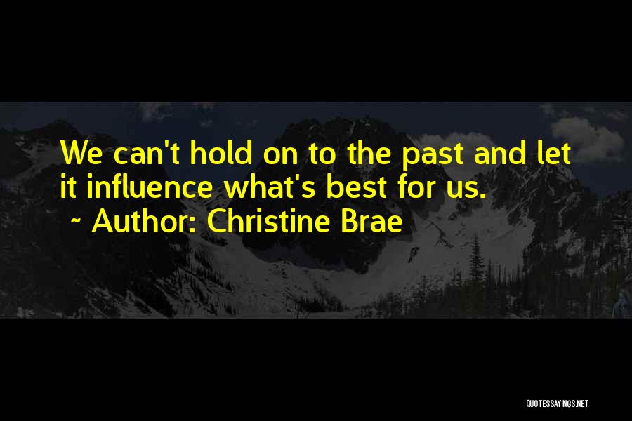 Can't Hold On Quotes By Christine Brae