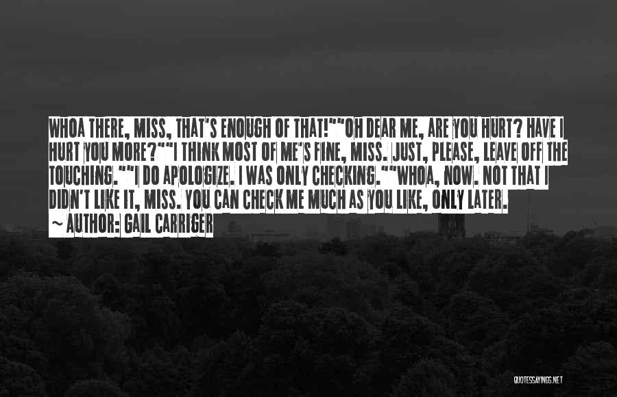 Can't Hurt You Quotes By Gail Carriger