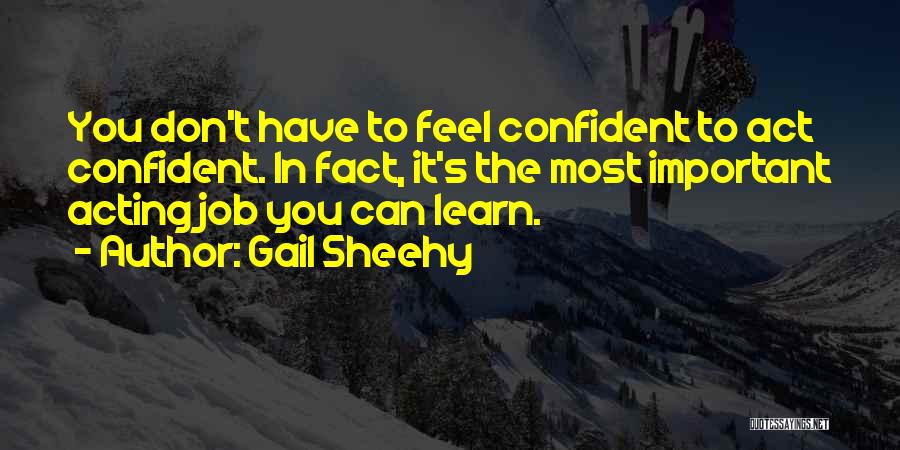 Can't Learn Quotes By Gail Sheehy
