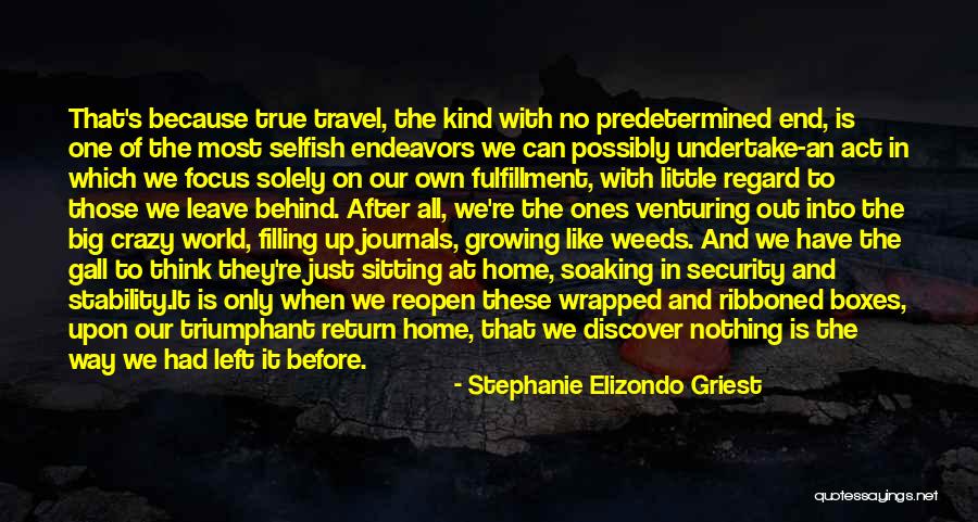 Can't Leave The Past Behind Quotes By Stephanie Elizondo Griest