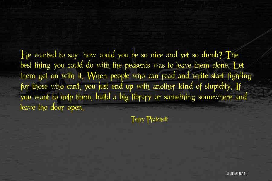 Can't Leave You Alone Quotes By Terry Pratchett