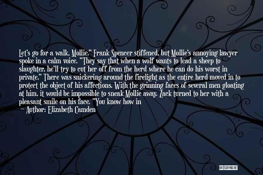 Can't Let Go Of Him Quotes By Elizabeth Camden