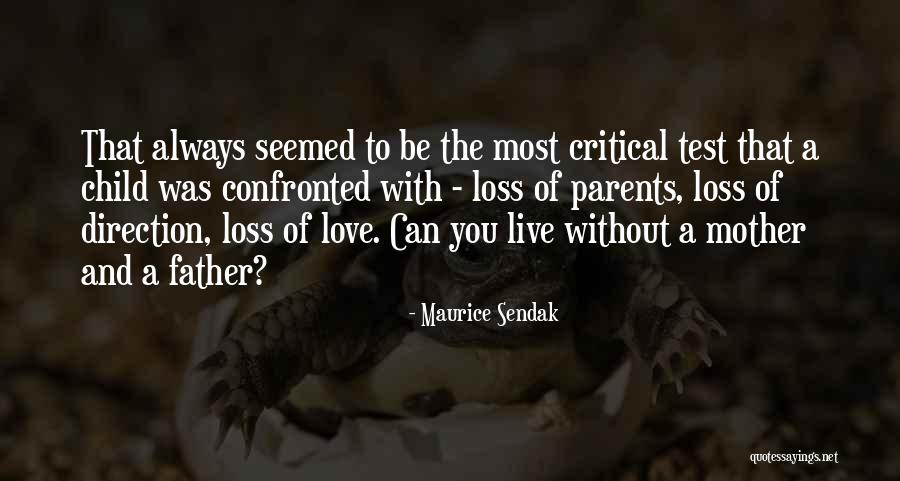 Can't Live Without Mother Quotes By Maurice Sendak