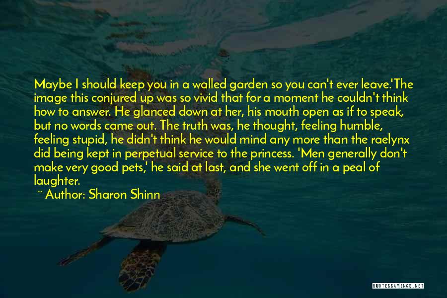 Can't Make Up Mind Quotes By Sharon Shinn