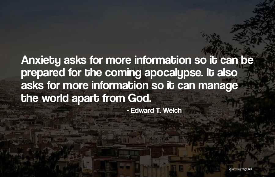 Can't Manage Quotes By Edward T. Welch Can't Manage Quotes By Edward T. Welch