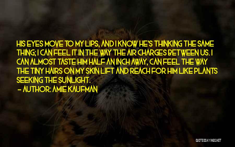 Can't Move On Love Quotes By Amie Kaufman