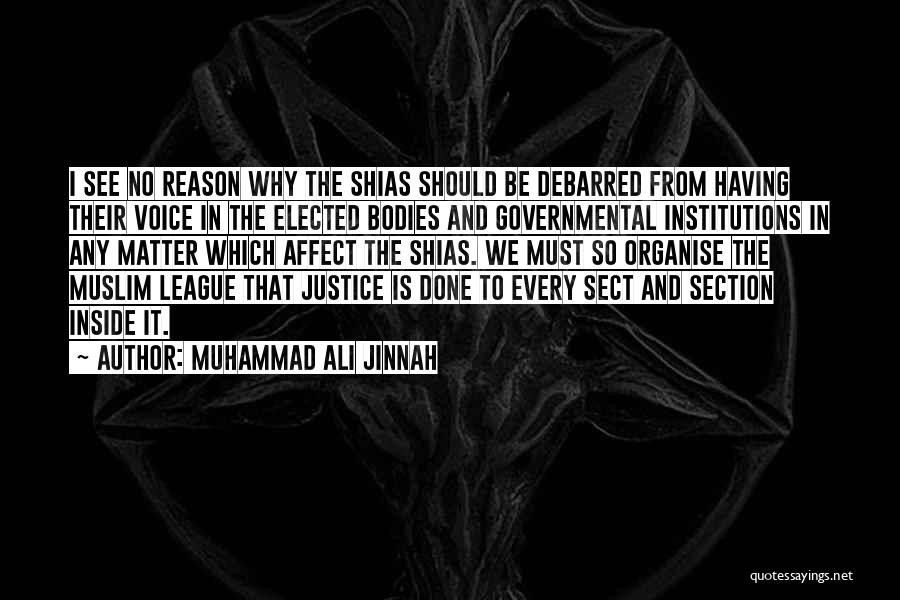 Can't Organise Quotes By Muhammad Ali Jinnah