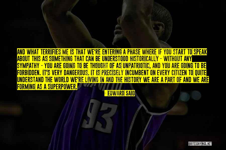 Can't Phase Me Quotes By Edward Said