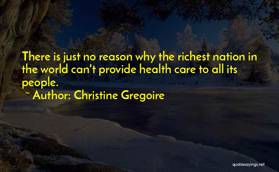 Can't Provide Quotes By Christine Gregoire