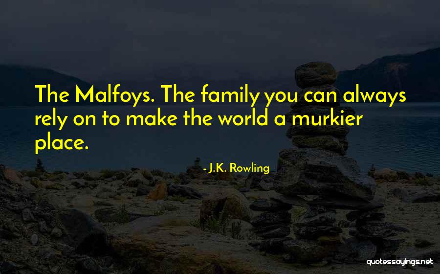 Can't Rely On Family Quotes By J.K. Rowling
