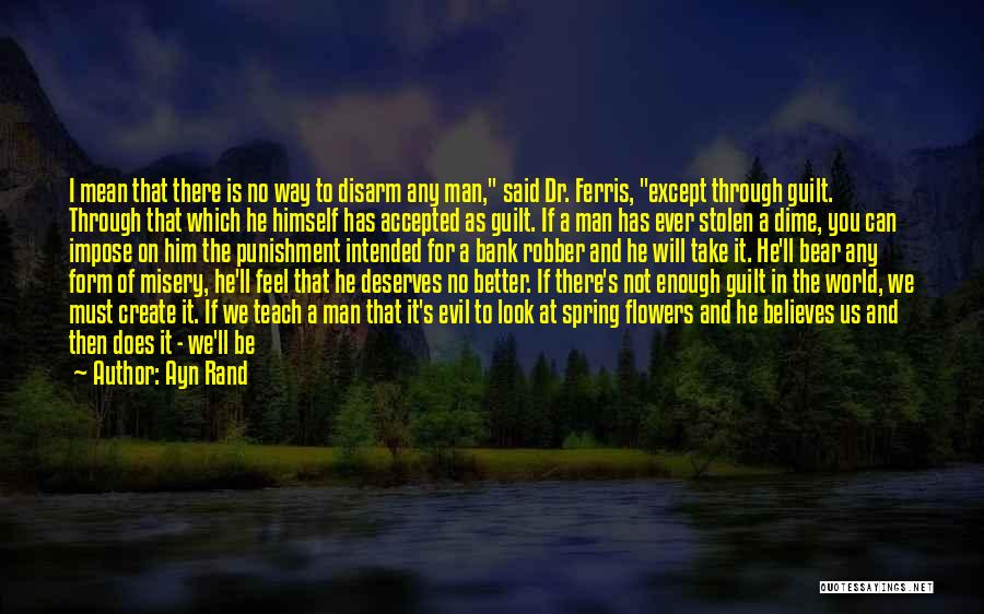 Can't Save The World Quotes By Ayn Rand