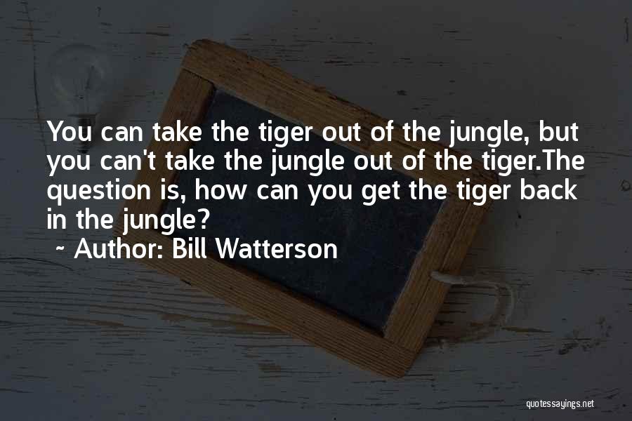 Can't Save The World Quotes By Bill Watterson