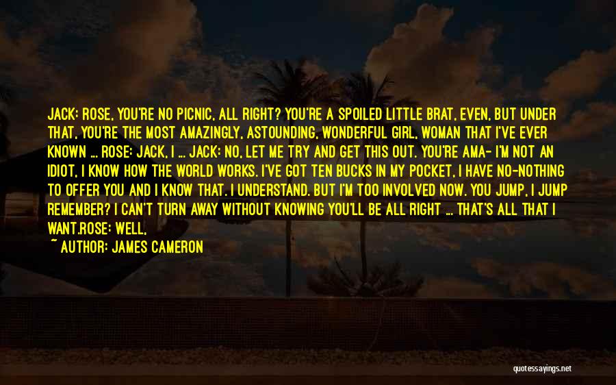 Can't Save The World Quotes By James Cameron