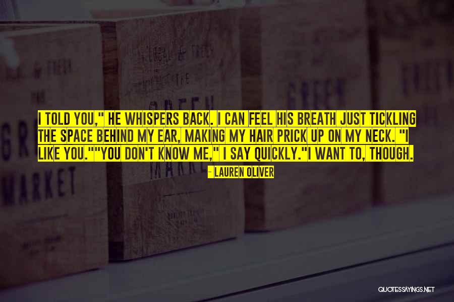 Can't Say I Love You Back Quotes By Lauren Oliver Can't Say I Love You Back Quotes By Lauren Oliver
