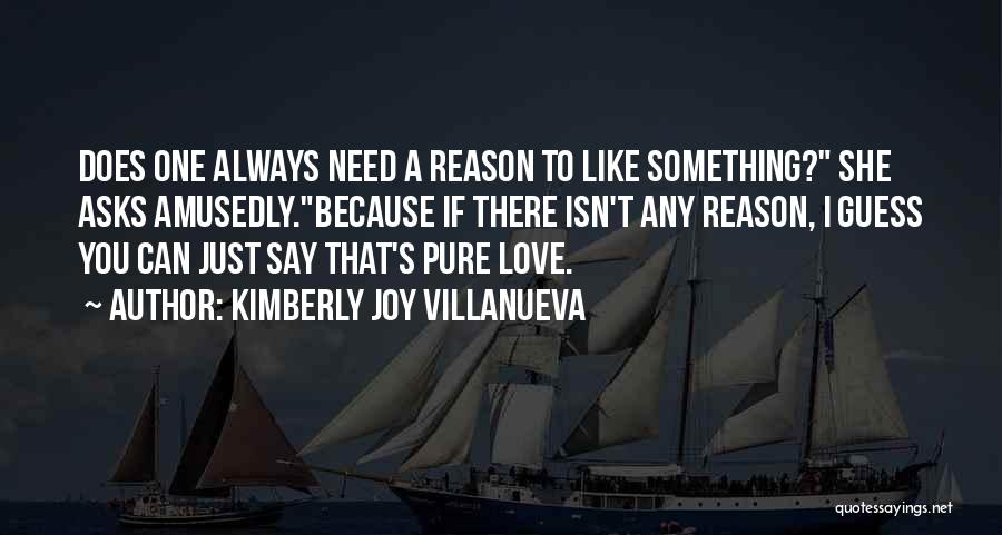Can't Say I Love You Quotes By Kimberly Joy Villanueva