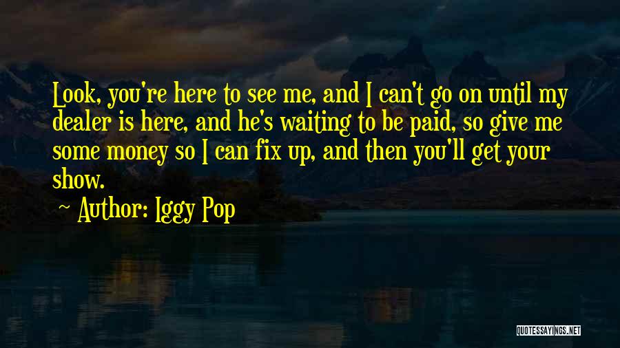 Can't See Me Quotes By Iggy Pop