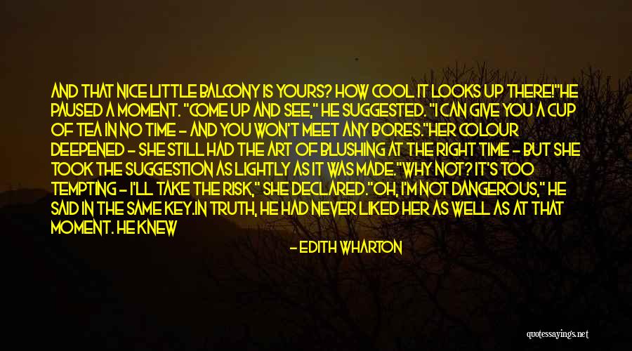 Can't See The Truth Quotes By Edith Wharton