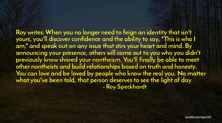 Can't See The Truth Quotes By Roy Speckhardt Can't See The Truth Quotes By Roy Speckhardt