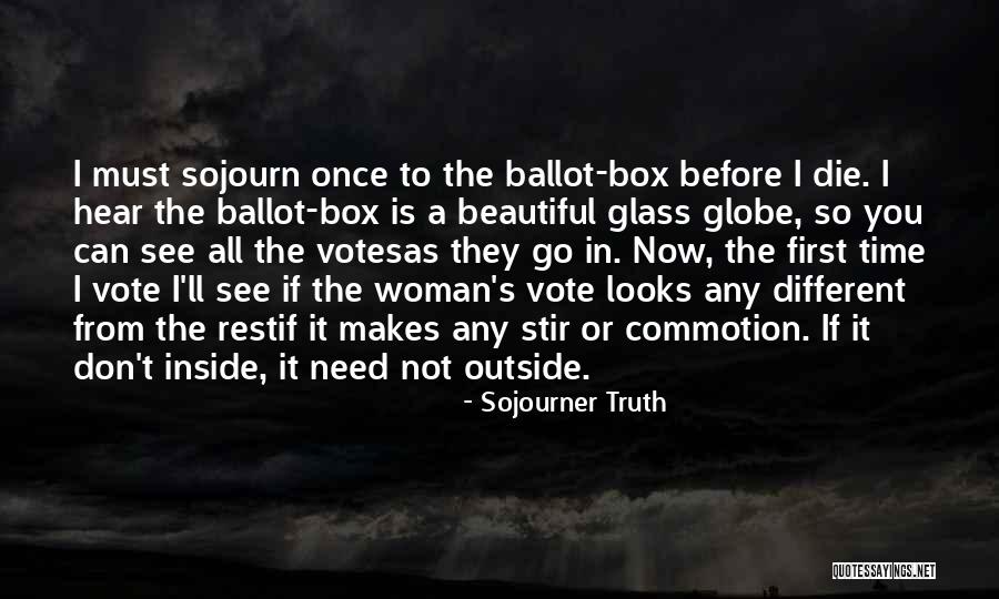 Can't See The Truth Quotes By Sojourner Truth