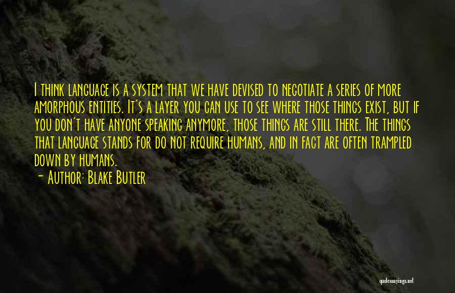 Can't See You Anymore Quotes By Blake Butler