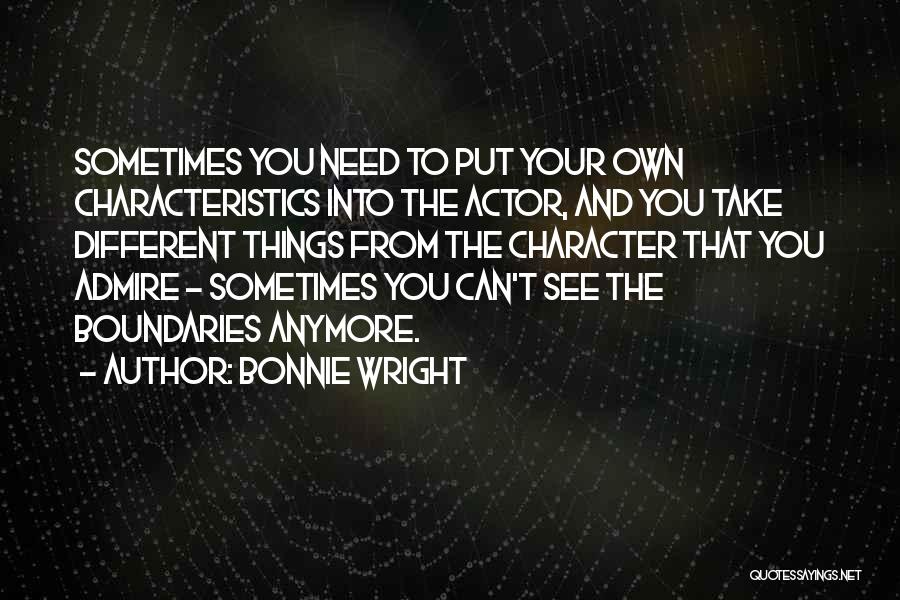 Can't See You Anymore Quotes By Bonnie Wright