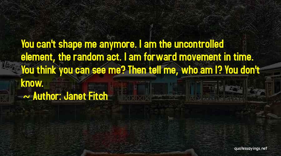 Can't See You Anymore Quotes By Janet Fitch