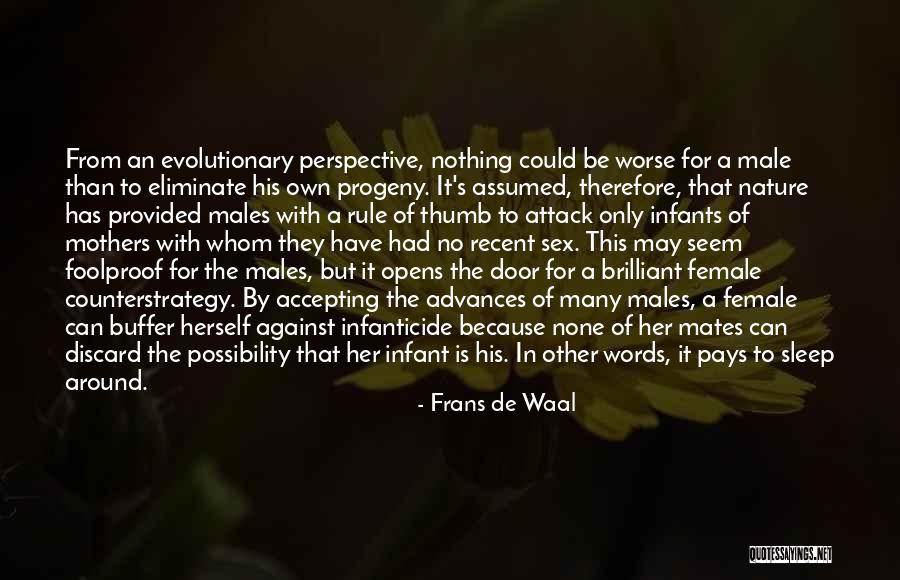 Can't Sleep Because Of Her Quotes By Frans De Waal Can't Sleep Because Of Her Quotes By Frans De Waal