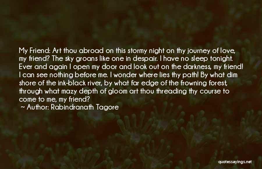 Can't Sleep Night Love Quotes By Rabindranath Tagore