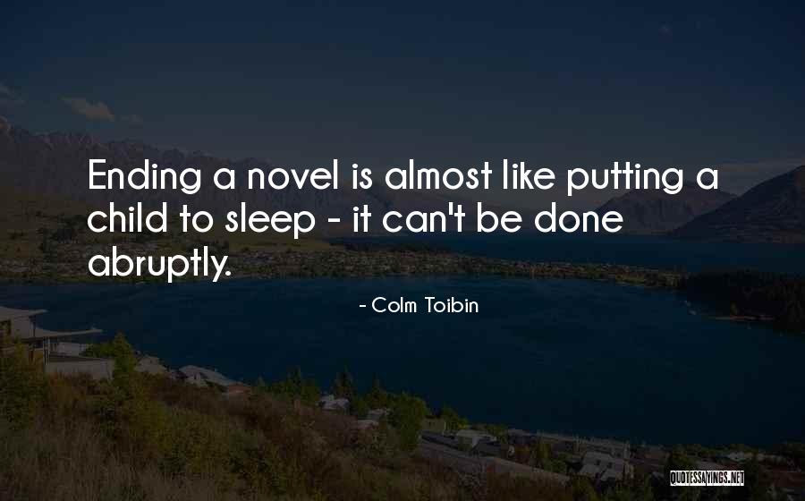 Can't Sleep Quotes By Colm Toibin