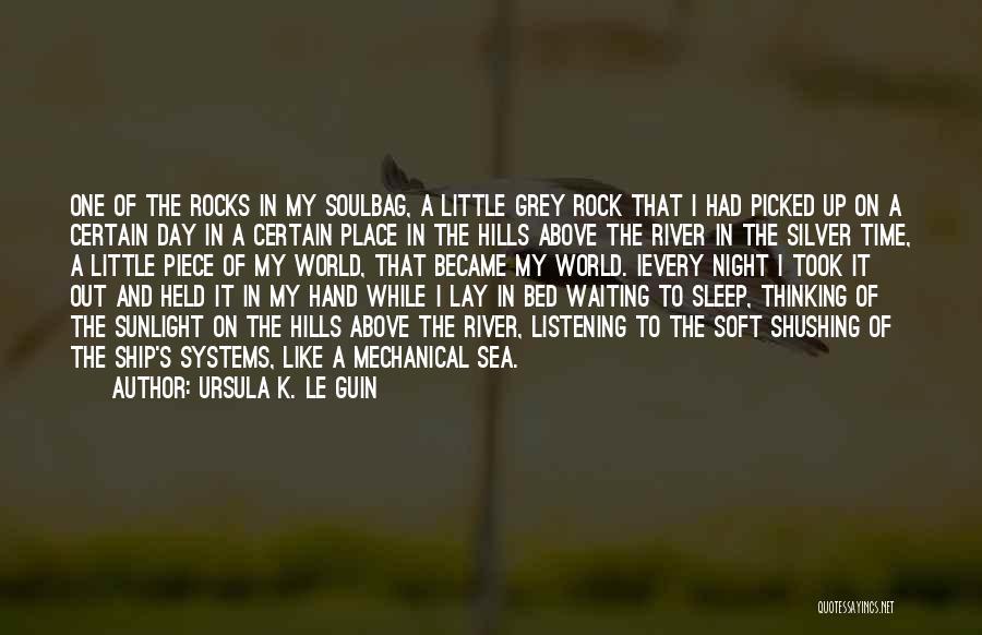 Can't Sleep Thinking Of Her Quotes By Ursula K. Le Guin