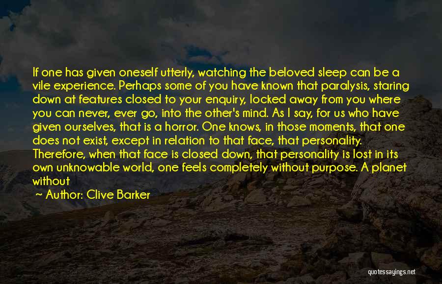 Can't Sleep Without You Quotes By Clive Barker