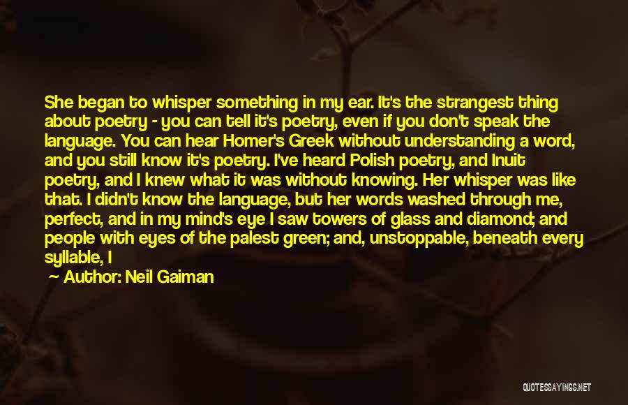 Can't Speak My Mind Quotes By Neil Gaiman