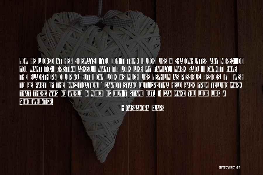 Can't Stand My Family Quotes By Cassandra Clare Can't Stand My Family Quotes By Cassandra Clare