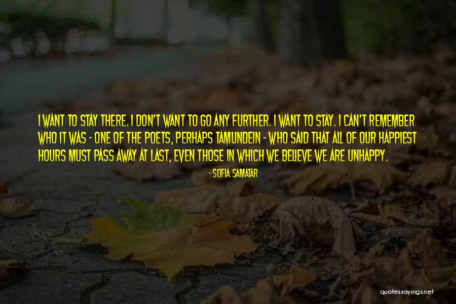 Can't Stay Away Quotes By Sofia Samatar