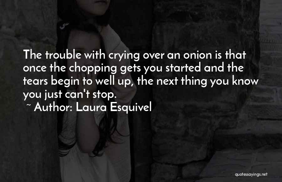 Can't Stop Crying Quotes By Laura Esquivel