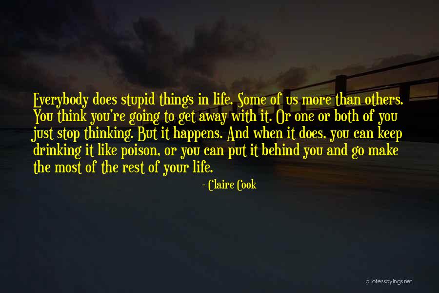 Can't Stop Thinking Of You Quotes By Claire Cook Can't Stop Thinking Of You Quotes By Claire Cook