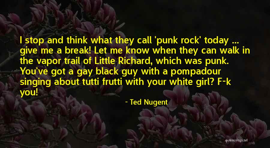 Can't Stop Thinking Of You Quotes By Ted Nugent