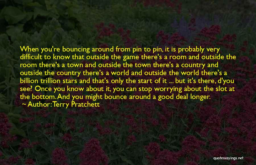 Can't Stop Worrying Quotes By Terry Pratchett