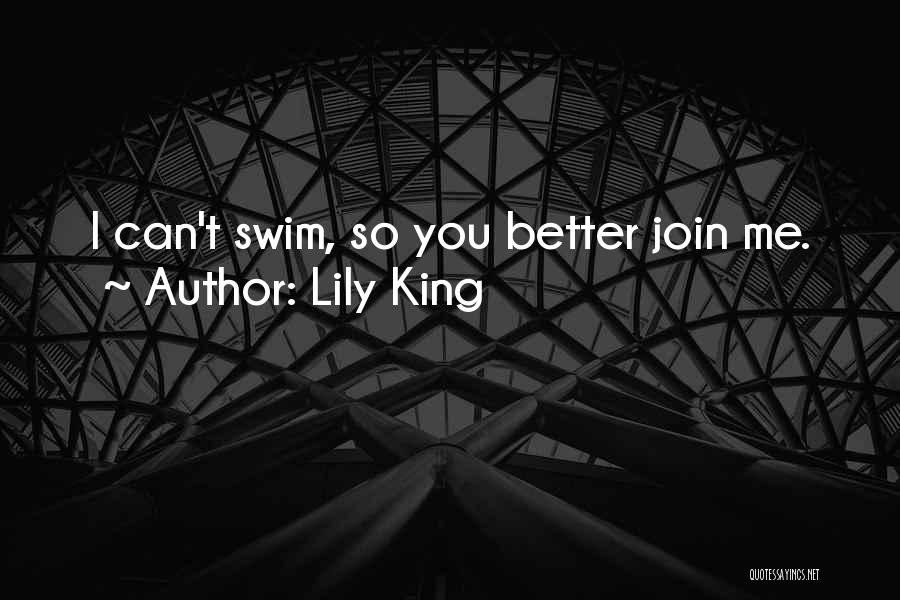 Can't Swim Quotes By Lily King