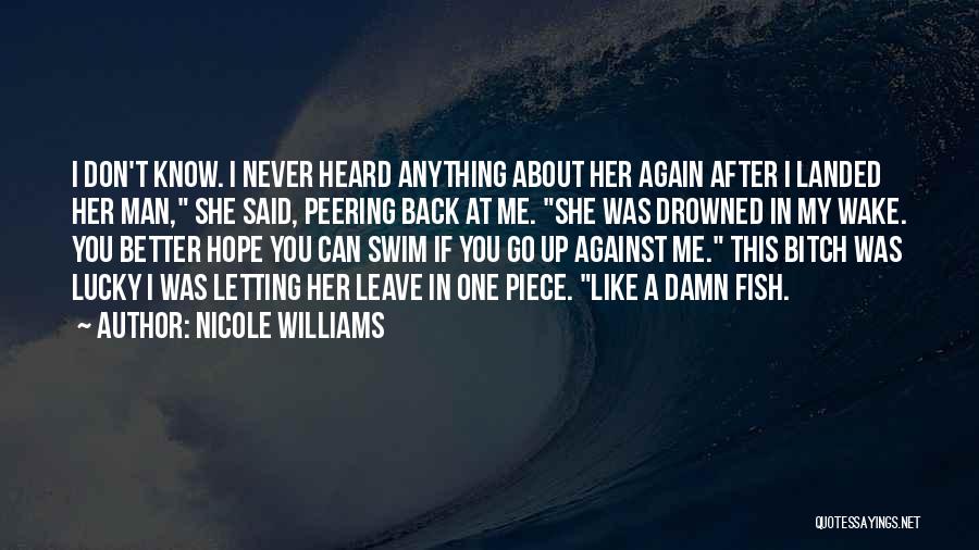 Can't Swim Quotes By Nicole Williams