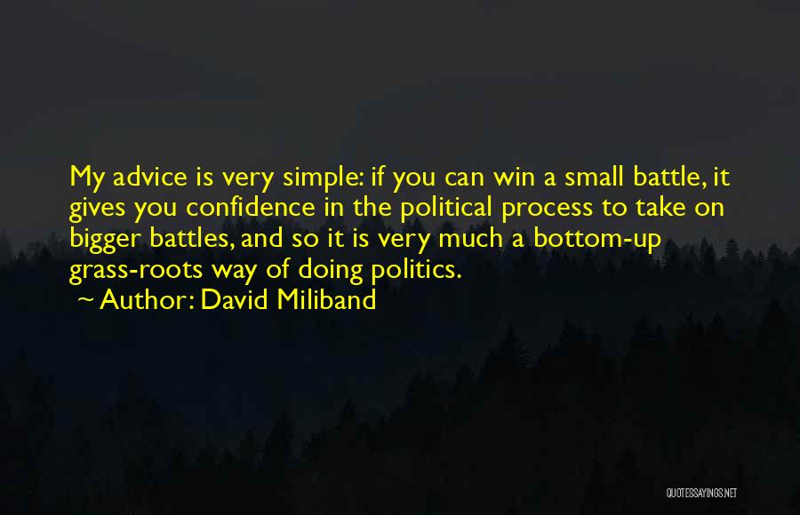 Can't Take Advice Quotes By David Miliband