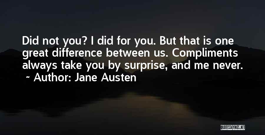 Can't Take Compliments Quotes By Jane Austen