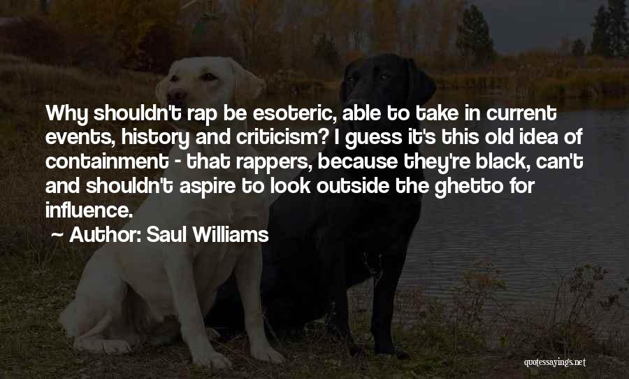 Can't Take It Quotes By Saul Williams