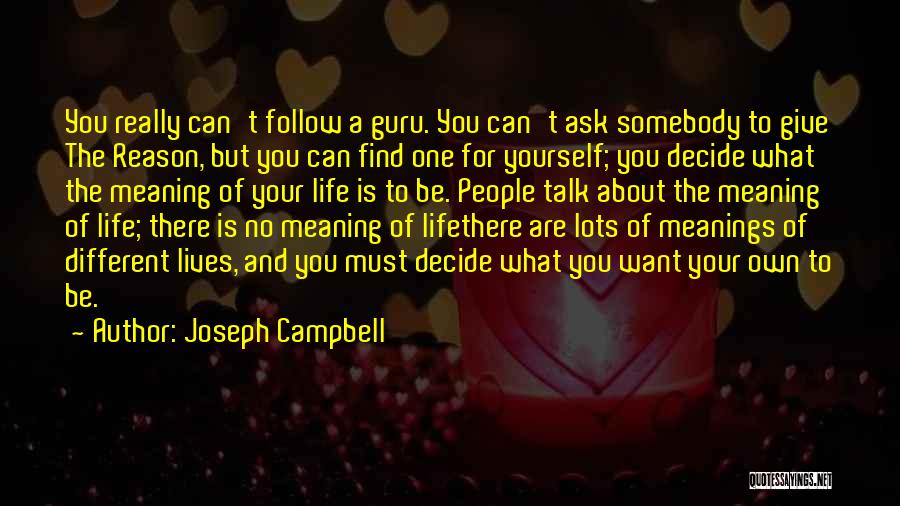 Can't Talk To No One Quotes By Joseph Campbell