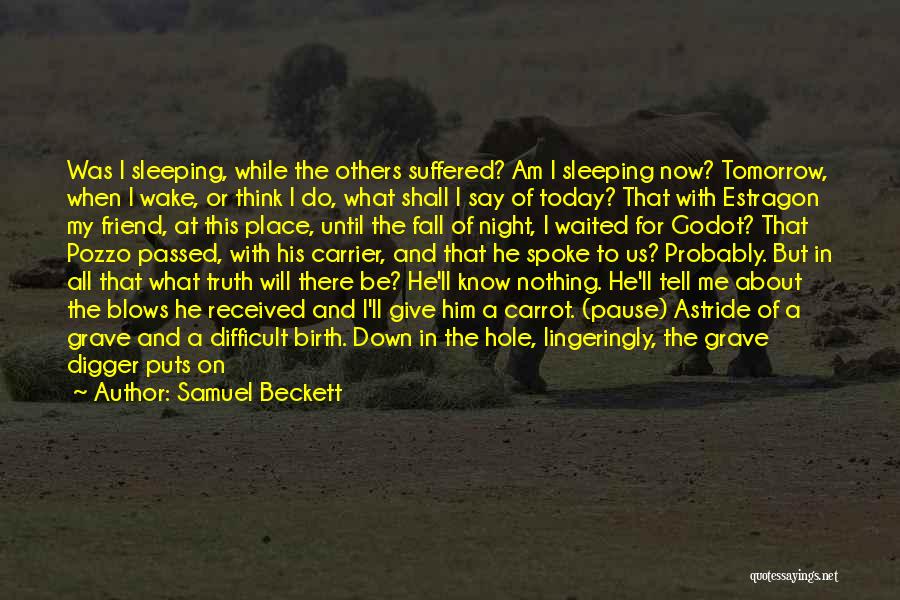 Can't Tell Me Nothing Quotes By Samuel Beckett