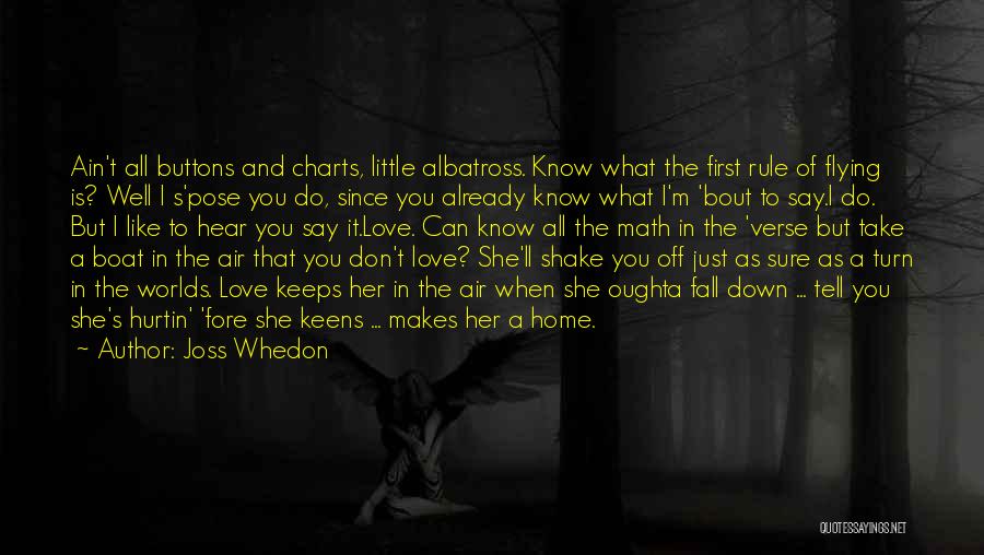 Can't Tell My Feelings Quotes By Joss Whedon