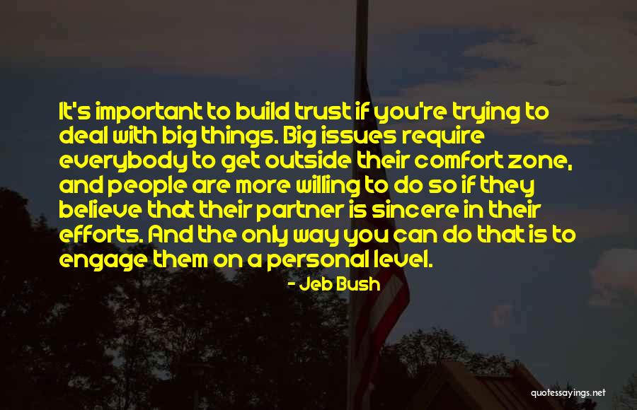 Can't Trust Everybody Quotes By Jeb Bush